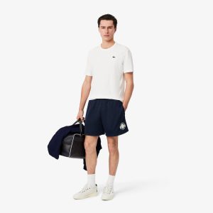 Quần Ngắn Lacoste Nam Chất Liệu Lưới Hoạ Tiết Đồ Họa - Duy Hoang