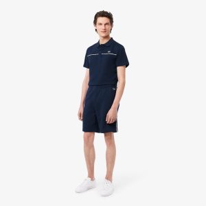 Quần Ngắn Lacoste Nam Chất Liệu Nỉ Cotton Có Logo - Duy Hoang