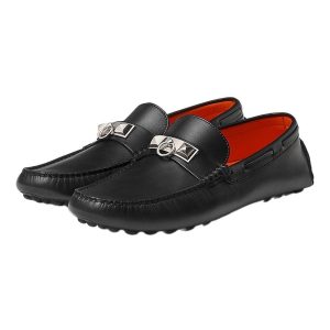 Giày Lười Nam Hermès Irving Loafer H141251ZH02390 Màu Đen Size 41 - Duy Hoang