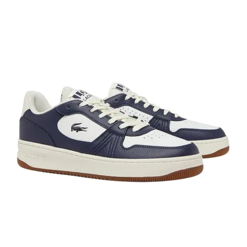 Giày Sneaker Nam Lacoste Men's Shoes L001 Leather Material 48SMA0106-GU1 Màu Xanh Trắng Size 43 - Duy Hoang