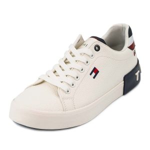 Giày Sneaker Tommy Hilfiger Rezz Màu Trắng Size 9.5 US - Duy Hoang