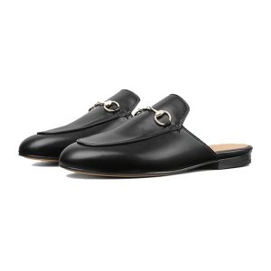 Giày Sục Nữ Gucci Women's Princetown Slipper 813864 AADCW 1000 Màu Đen Size 35.5 - Duy Hoang