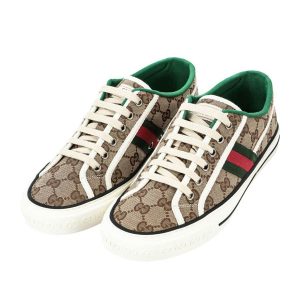 Giày Thể Thao Nam Gucci Tennis 1977 Ebony 606111 HVK20 9766 Màu Nâu Size 5 - Duy Hoang