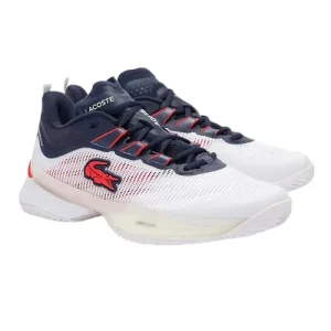 Giày Thể Thao Nam Lacoste Men's AG-LT23 Ultra Tennis Shoes Màu Xanh Navy - Trắng Size 39.5 - Duy Hoang
