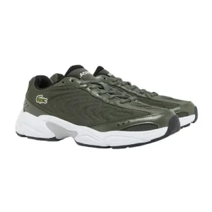 Giày Thể Thao Nam Lacoste STORM - DK GRN/WHT 49SMA0023 2D2 Màu Xanh Rêu Size 8 - Duy Hoang