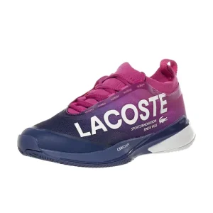 Giày Thể Thao Nữ Lacoste Women's AG-LT25 Lite Tennis Shoes 49SFA0094 Màu Hồng Tím Size 39.5 - Duy Hoang