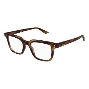 Gọng Kính Nam Gucci Medium Brown Havana Rectangular Glasses GG1895O 002 Màu Nâu Havana - Duy Hoang
