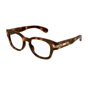 Gọng Kính Nam Gucci Panthos GG1518O 002 Màu Nâu Havana - Duy Hoang