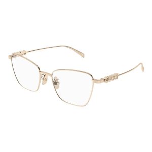Gọng Kính Nữ Gucci GG1807O 002 Màu Vàng Hồng - Duy Hoang