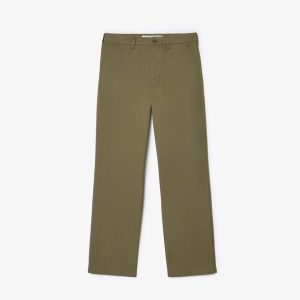Quần Chino Lacoste Nam Ống Thẳng Chất Liệu Cotton Twill - Duy Hoang