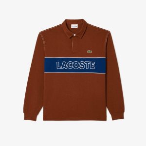 Áo Bóng Bầu Dục Lacoste Nam Dáng Rộng Color - Duy Hoang