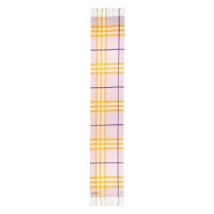 Khăn Choàng Burberry Giant Check Cashmere Scarf Màu Tím Vàng - Duy Hoang