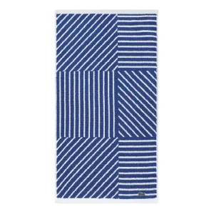 Khăn Tắm Lacoste Guethary Hand Towel 4000000298 Surf Blue Màu Xanh Biển - Duy Hoang