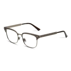 Kính Mắt Cận Gucci Eyeglasses GG0221O 002 Màu Bạc - Duy Hoang