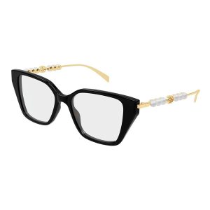 Kính Mắt Cận Gucci GG1969O 001 Eyeglasses Màu Đen - Vàng - Duy Hoang