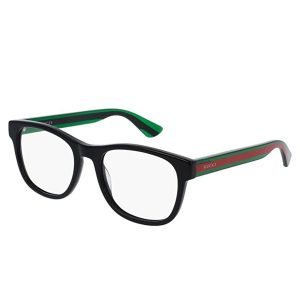 Kính Mắt Cận Nam Gucci Optical Frame Man Acetate GG00040-002 53 Màu Đen Xanh - Duy Hoang
