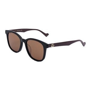 Kính Mát Gucci GG1001SK 002 Squared Shape In Acetate Màu Nâu Đen Size 55 - Duy Hoang