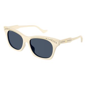 Kính Mát Gucci Sunglasses GG1299S 004 Màu Xanh Be - Duy Hoang
