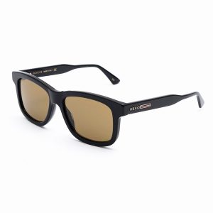 Kính Mát Nam Gucci GG0824S 006 Sunglasses Màu Đen Vàng Size 55 - Duy Hoang