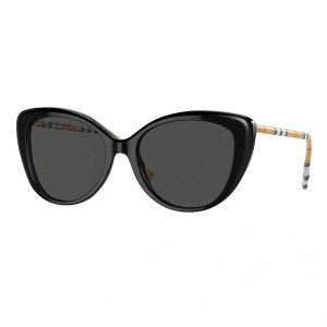 Kính Mát Nữ Burberry BE 4407 - 385387 Black Sunglasses Màu Đen - Duy Hoang