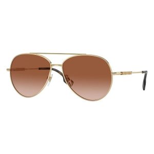 Kính Mát Nữ Burberry Sunglasses 0BE3147 11091358 Màu Nâu/Gold - Duy Hoang