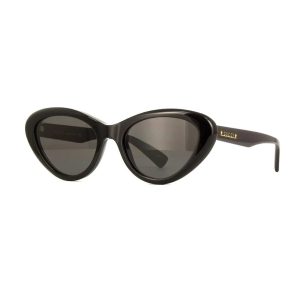 Kính Mát Nữ Gucci Cat Eye Shiny Black Sunglasses GG1170S 001 Màu Đen - Duy Hoang