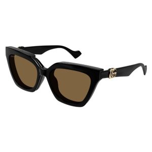 Kính Mát Nữ Gucci GG1542S 001 Sunglasses Màu Đen Nâu - Duy Hoang