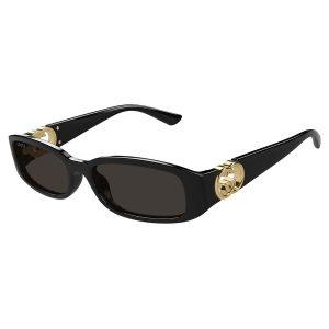 Kính Mát Nữ Gucci Sunglasses GG1661S 001 Màu Xám/Đen - Duy Hoang