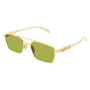 Kính Mát Nữ Gucci Sunglasses GG1804S 002 Màu Vàng - Xanh - Duy Hoang