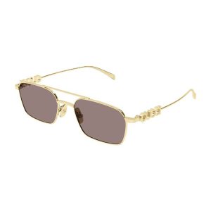 Kính Mát Nữ Gucci Sunglasses GG1804S 003 Màu Nâu Vàng - Duy Hoang