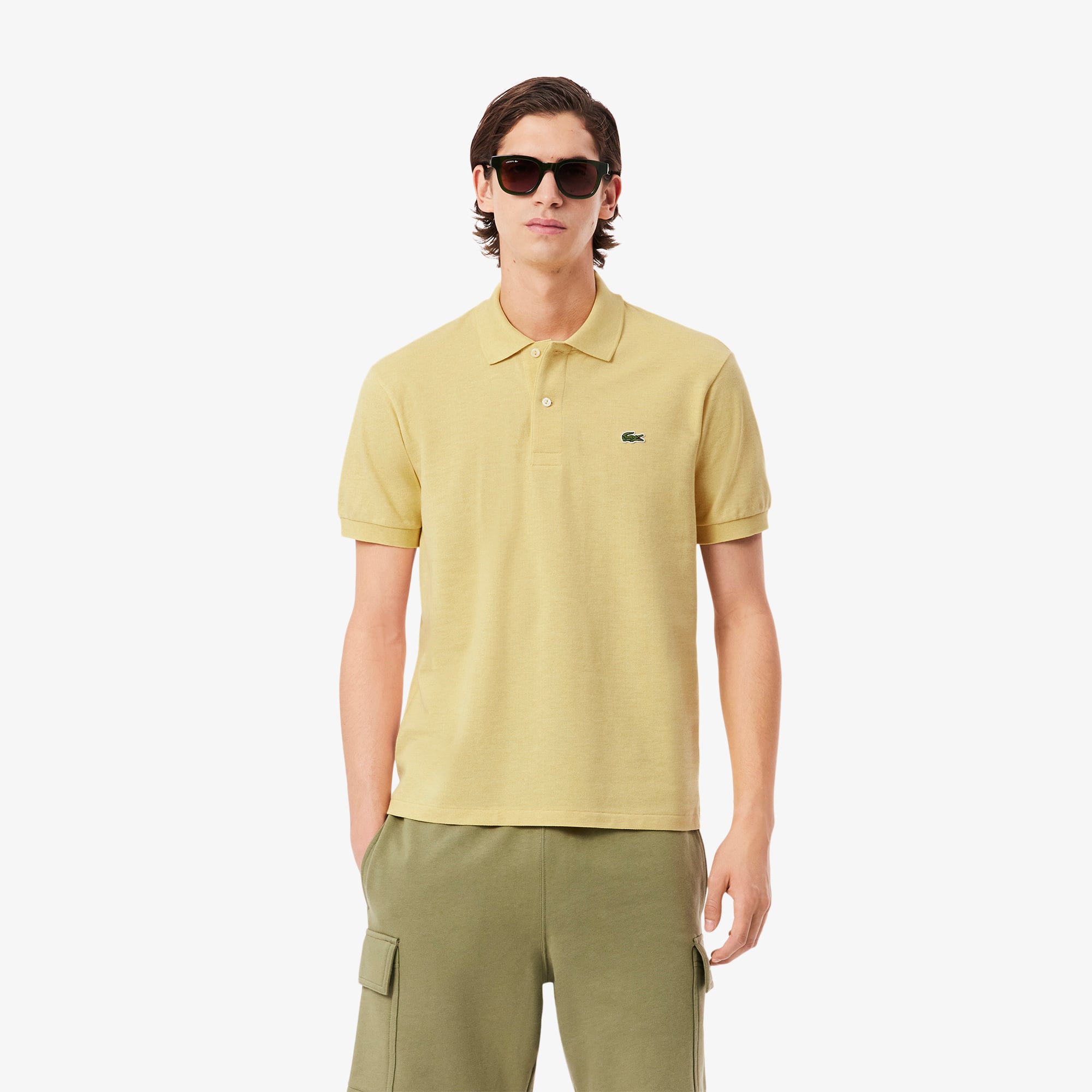 Áo Polo Lacoste Nam L.12.12 Marl Dáng Cổ Điển - Duy Hoang
