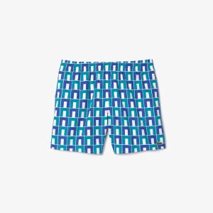 Quần Bơi Lacoste Nam Dài Vừa Phải Họa Tiết In - Duy Hoang