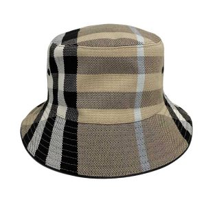 Mũ Burberry Purchase History Bucket 8040530 Màu Nâu Đen Caro Size S - Duy Hoang