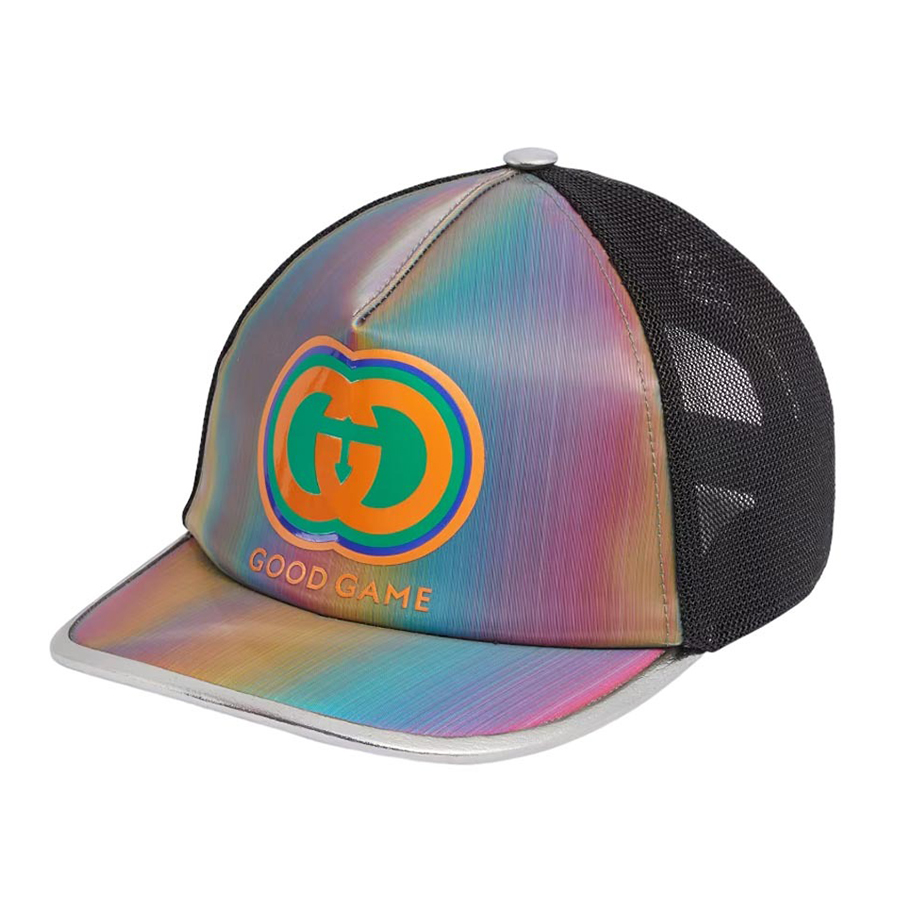 Mũ Gucci GG Good Game Leather Baseball Hat Phối Màu Size S - Duy Hoang