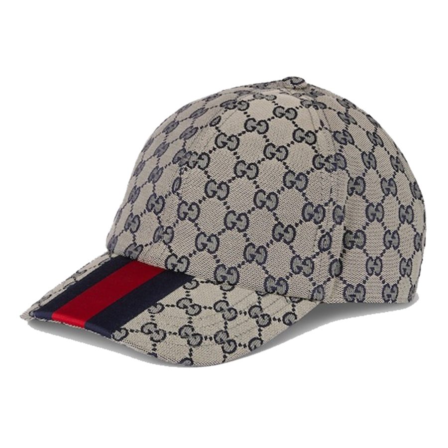 Mũ Gucci Original GG Baseball Hat 789016 4HBA8 4084 Màu Xám Xanh Size M - Duy Hoang