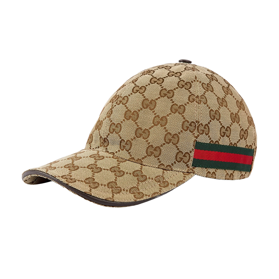 Mũ Gucci Original GG Canvas Baseball Cap With Detail 200035 KQWBG 9791 Màu Be Size L - Duy Hoang