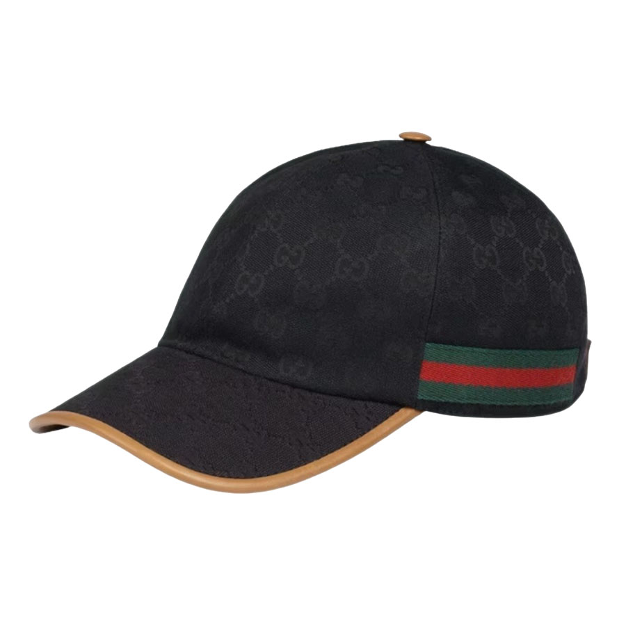 Mũ Nam Gucci GG Monogram Canvas 722381 4HAT7 1065 Black Màu Đen Size S - Duy Hoang