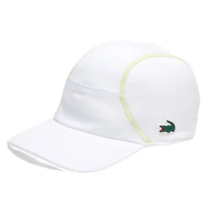 Mũ Nam Lacoste Men's Tennis Mesh Panel Cap RK4971 53G White Màu Trắng - Duy Hoang