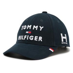 Mũ Tommy Hilfiger Triple Logo Cap THMB903F Màu Xanh Navy - Duy Hoang