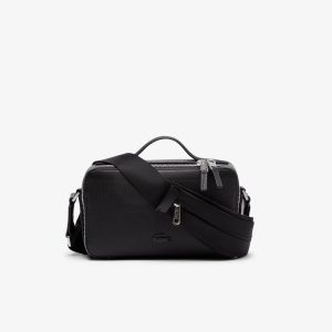 Túi Đeo Chéo Lacoste Nam Chantaco Chất Liệu Da Size Nhỏ - Duy Hoang