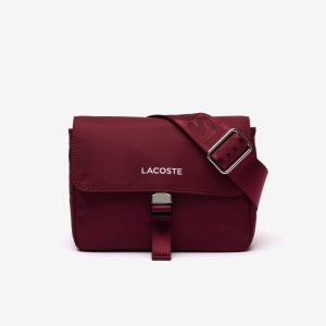 Túi Đeo Chéo Lacoste Unisex Active Cỡ Nhỏ Có Nắp Gập - Duy Hoang