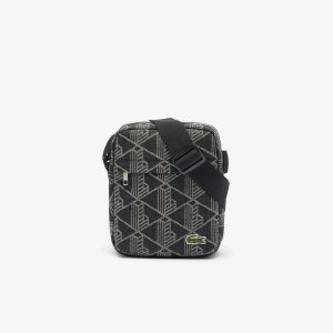 Túi Đeo Chéo Lacoste Unisex Neocroc Neocroc Phom Đứng Họa Tiết Jacquard - Duy Hoang