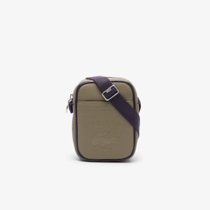 Túi Đeo Chéo Lacoste Unisex Club 1930 Phom Đứng Hiệu Ứng Petit Piqué - Duy Hoang