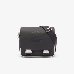 Túi Đeo Chéo Lacoste Unisex Club 1930 Mini-Piqué Satchel Có Nắp Đóng - Duy Hoang