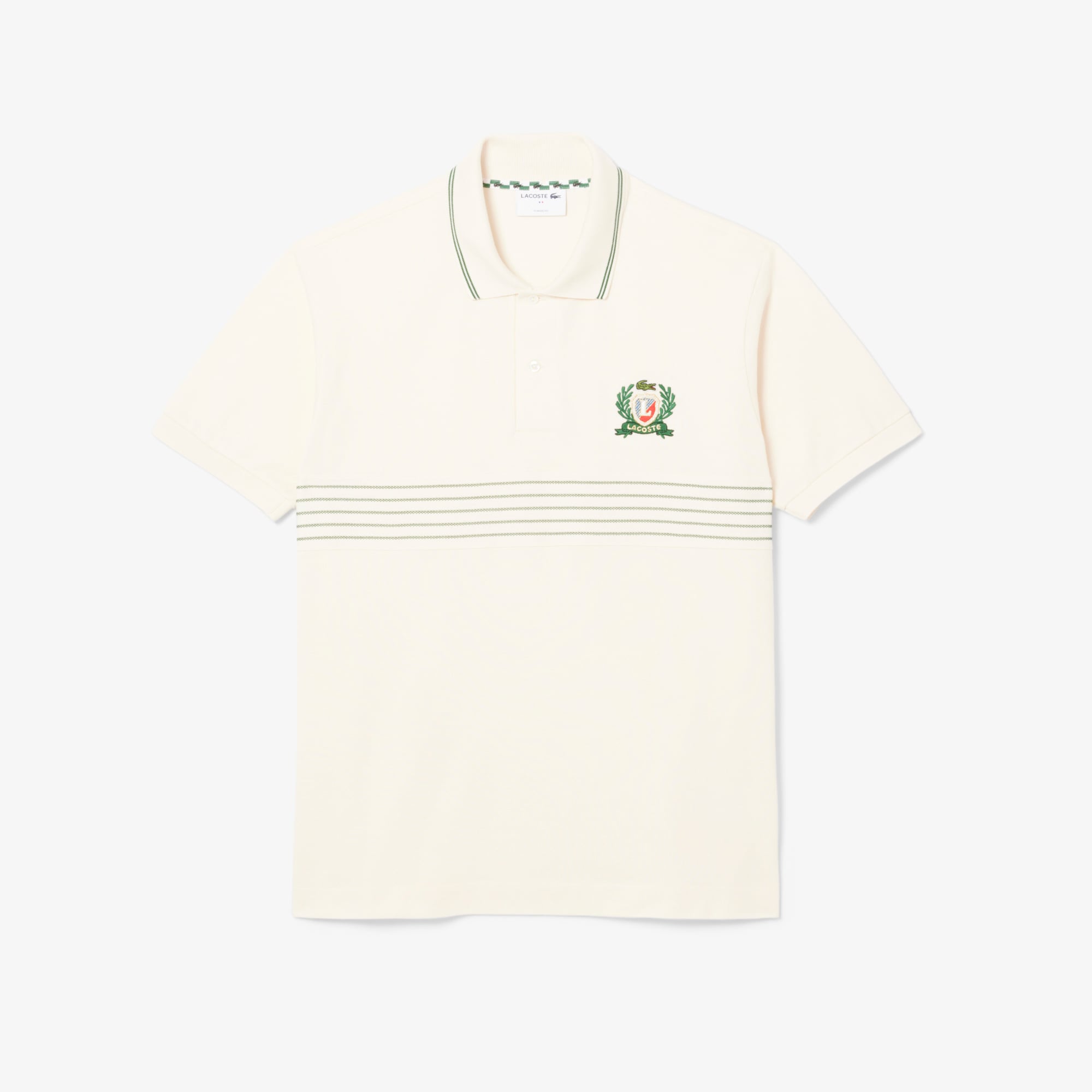 Áo Polo Lacoste Nam L.12.12 Dáng Cổ Điển Hình Khiên Thêu - Duy Hoang