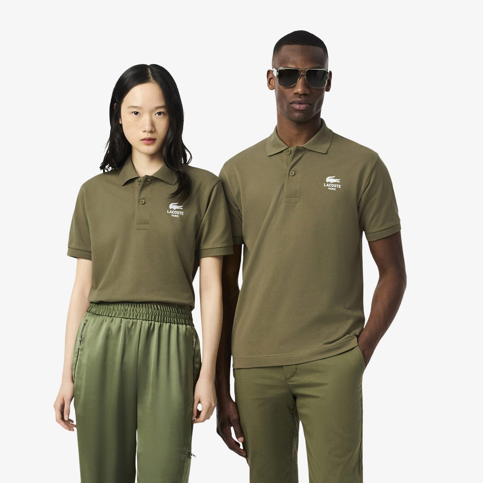 Áo Polo Lacoste Unisex L.12.12 Dáng Cổ Điển Họa Tiết In - Duy Hoang