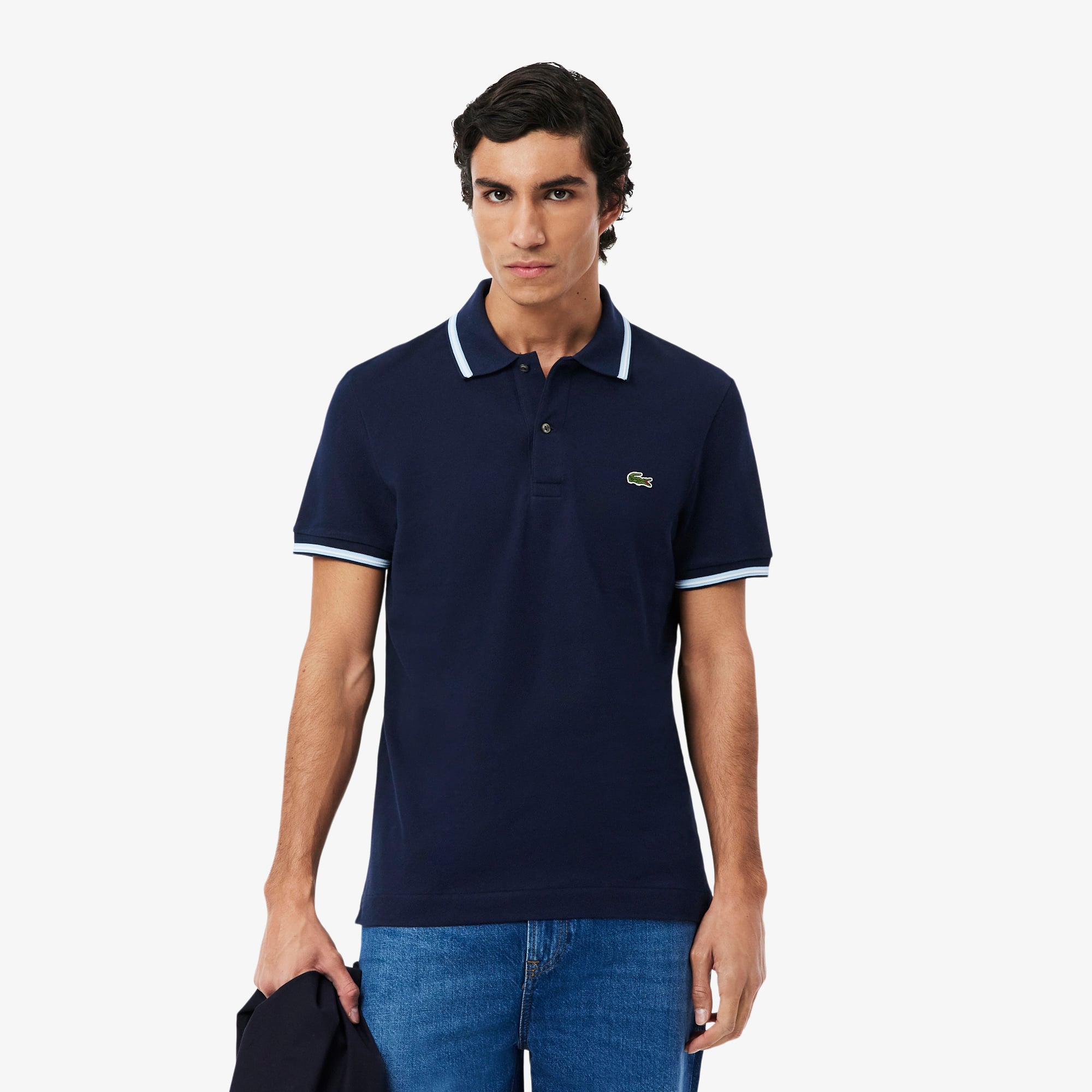 Áo Polo Lacoste Nam Dáng Suông Chất Liệu Petit Piqué L.12.12 - Duy Hoang