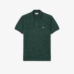 Áo Polo Lacoste Nam Dáng Cổ Điển L.12.12 Họa Tiết In Hoa - Duy Hoang