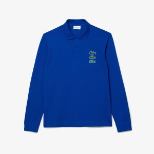 Áo Polo Lacoste Nam L.12.12 Original Dài Tay Họa Tiết Nhãn Hiệu - Duy Hoang