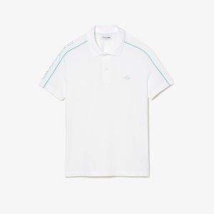 Áo Polo Lacoste Nam Họa Tiết In Với Các Điểm Nhấn Phối Màu - Duy Hoang